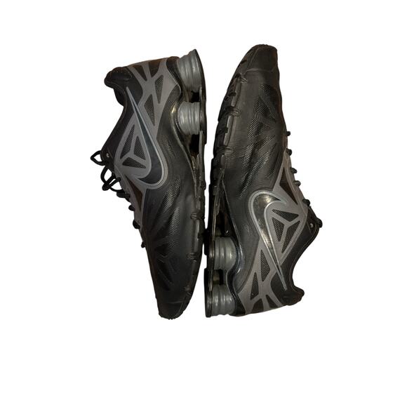 Nike shox turbo 14 men’s black and gray. Rare, size 12 style 631760-015. - Picture 4 of 9